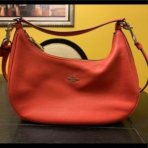 Coach pebbled leather hobo.